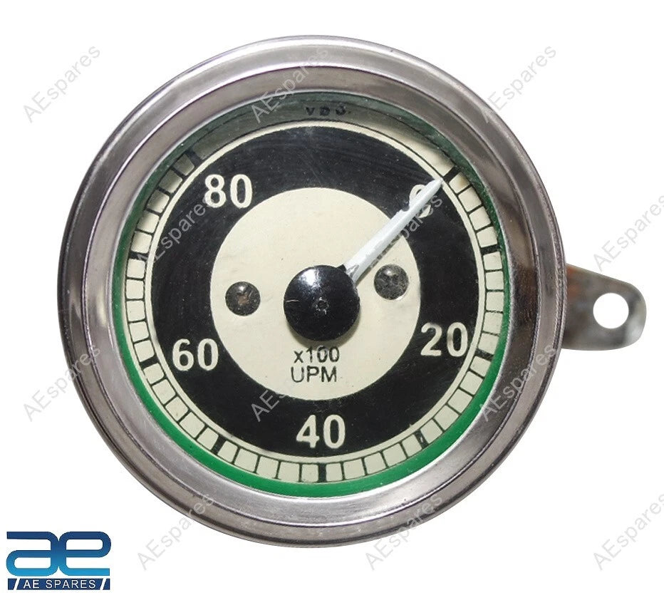 RPM Tachometer Instrument for Universal Fit (8000 RPM)