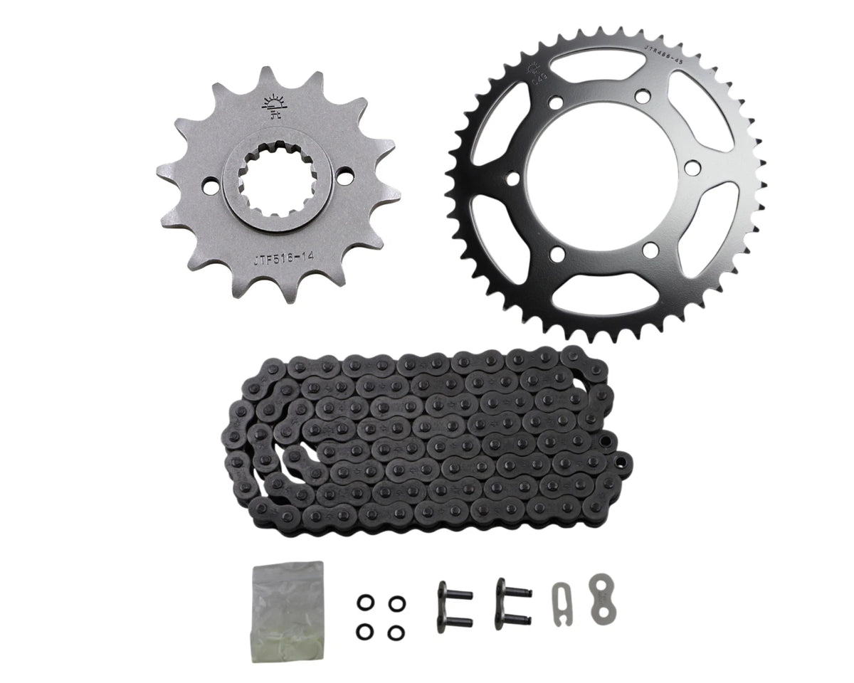 JT X1R3 X-Ring Drive Chain Sprocket Kit for Kawasaki EX250 Ninja (1988–2006)