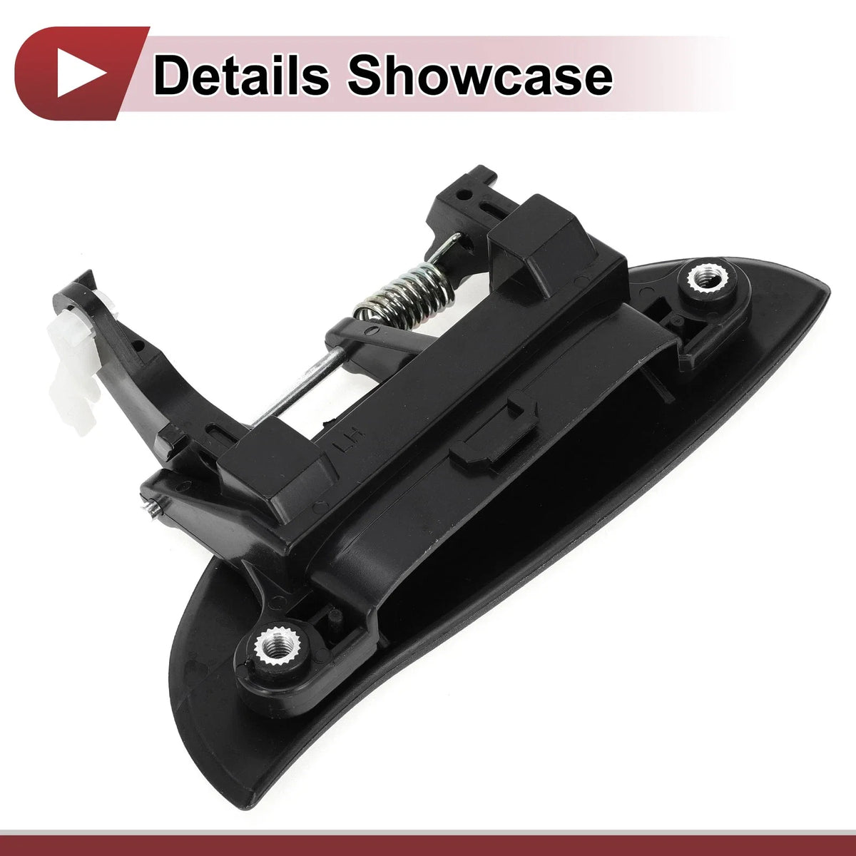 Car Exterior Door Handle for Hyundai Atos (2000–2003) No. 8265002000 Black ABS