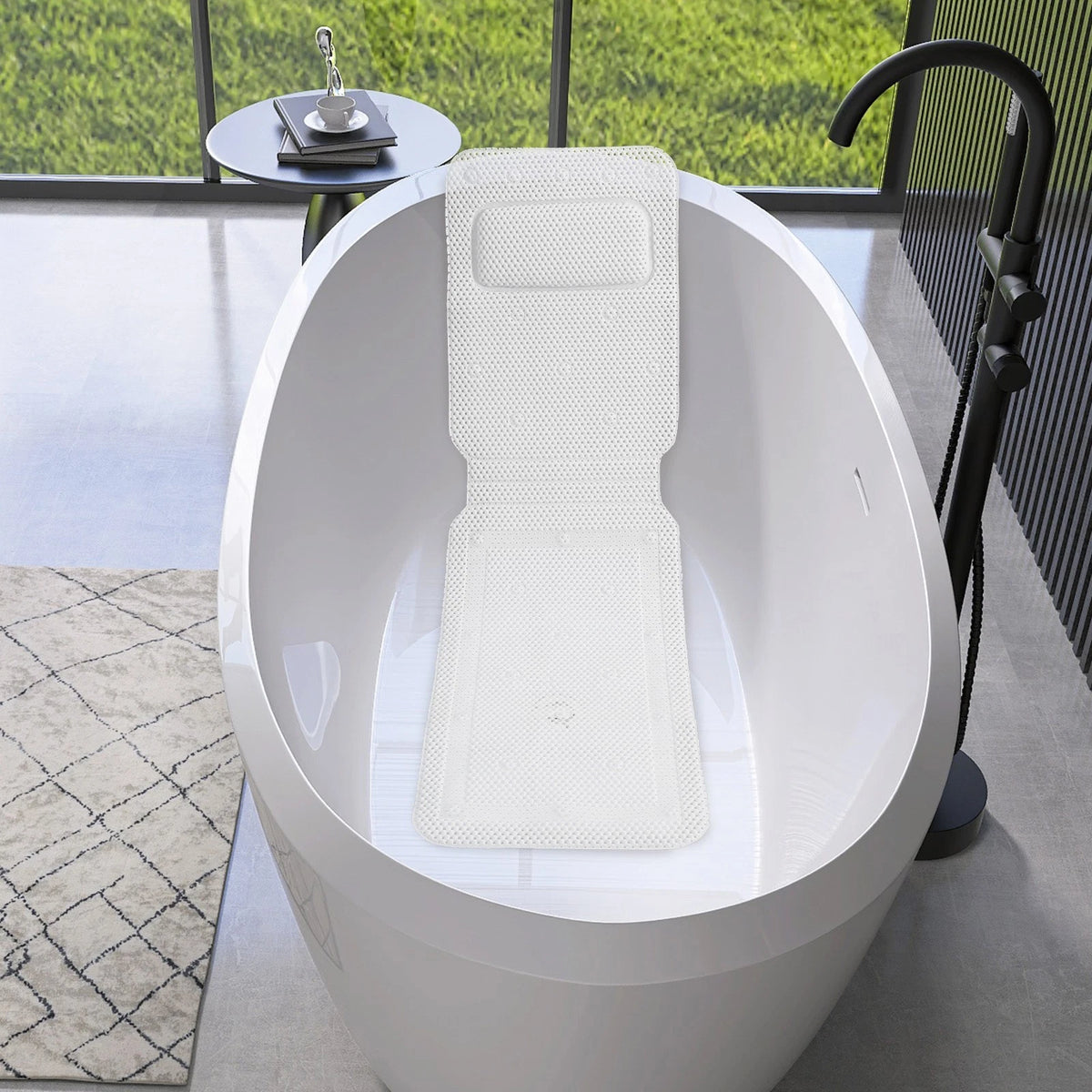 Full Body Bath Pillow for Bathtub (Non-Slip, Soft Cushion)