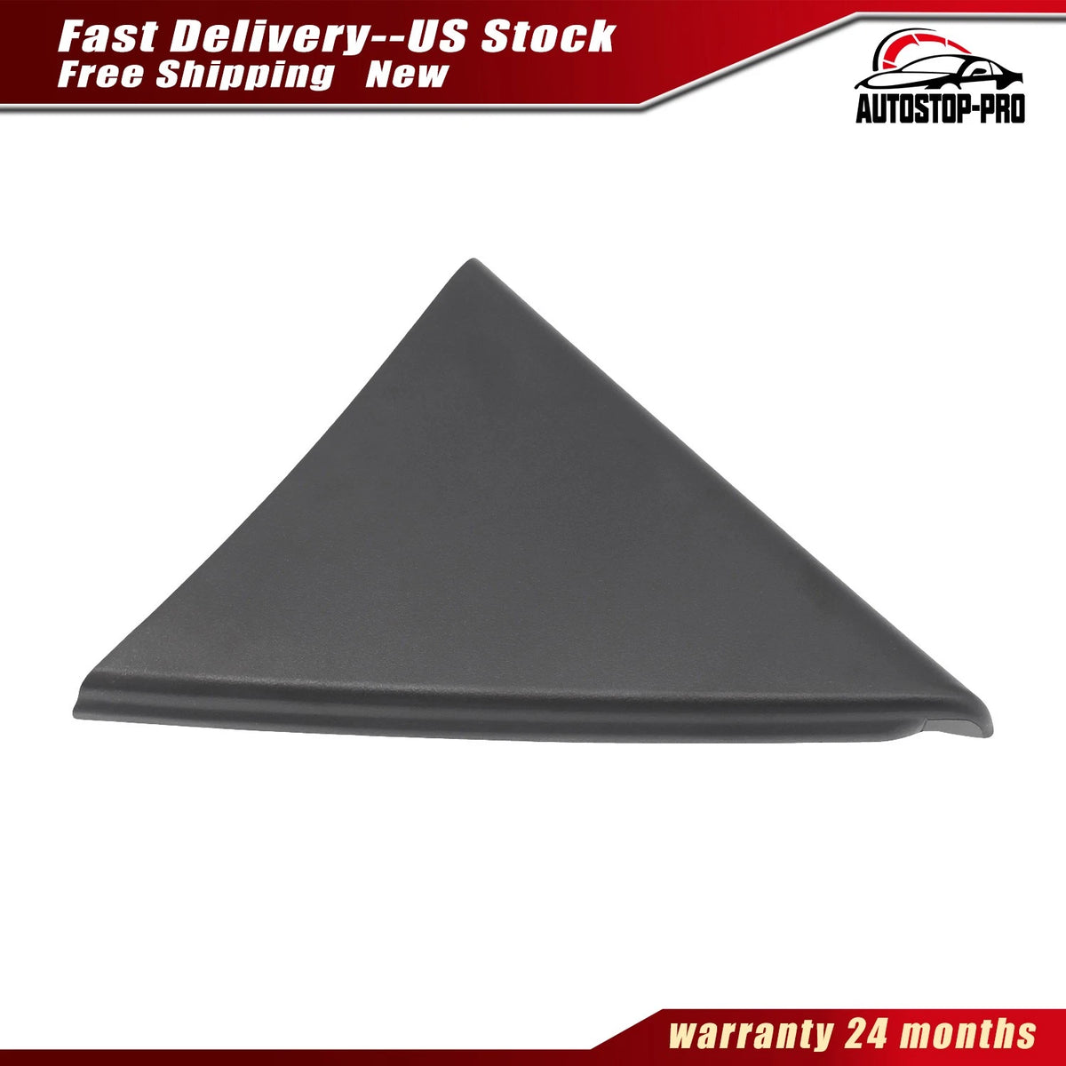 Front Right Door Upper Trim Panel Triangle Cover for Chevy Silverado GMC (2007–2014) - 25838246, 25838248