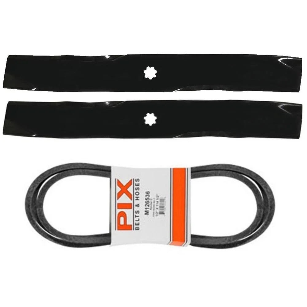Mower Blades & Belt Kit for Sabre (Replaces AM137325)