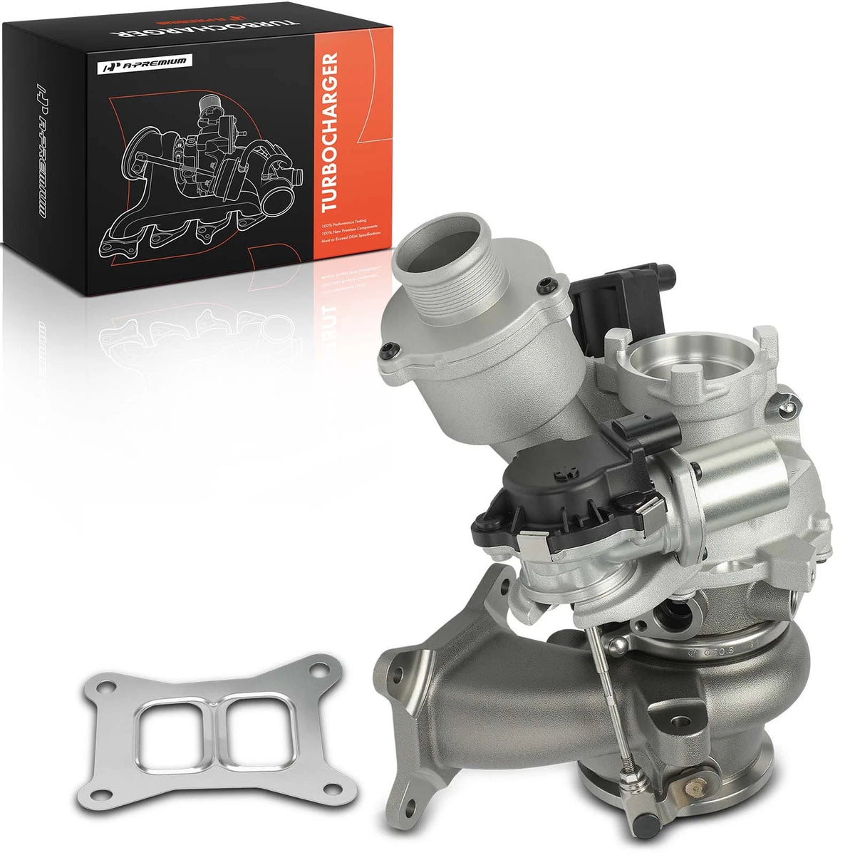 Turbocharger with Actuator for Volkswagen Atlas (2018–2022) Audi Q3 A3