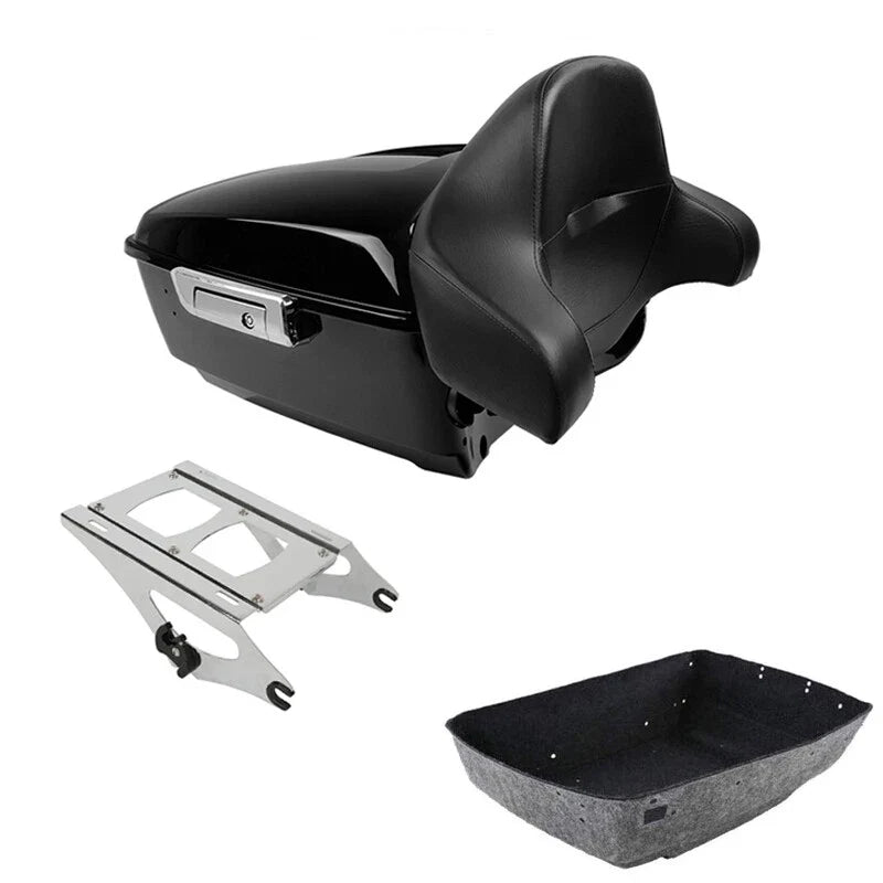 Trunk Backrest Mounting Rack for Harley Road Street Electra Glide (2014–2026)