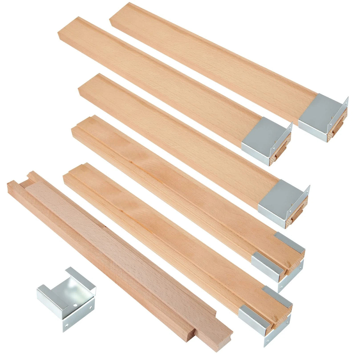6X Wood Drawer Slides for LaniaKEA (16 Inches)