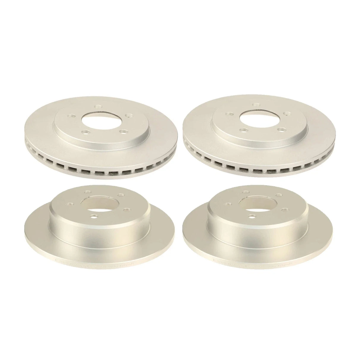 Disc Brake Rotors Kit for Dodge Grand Caravan, Chrysler Voyager (2011–2020)
