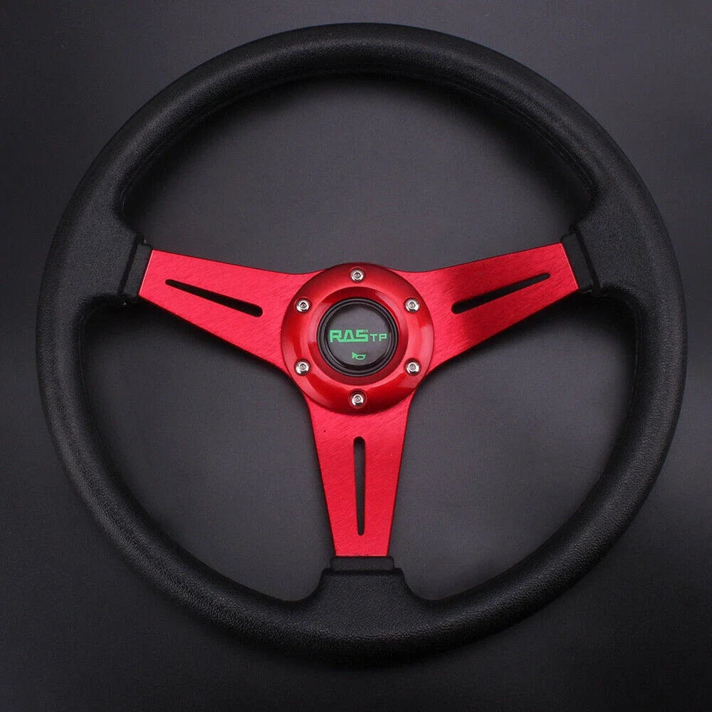 340mm Red Steering Wheel for Yamaha EZGO Club Car