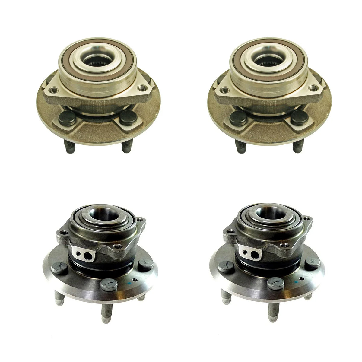 ACDelco Front & Rear Wheel Bearing and Hubs Kit for Equinox Terrain (2010–2017)