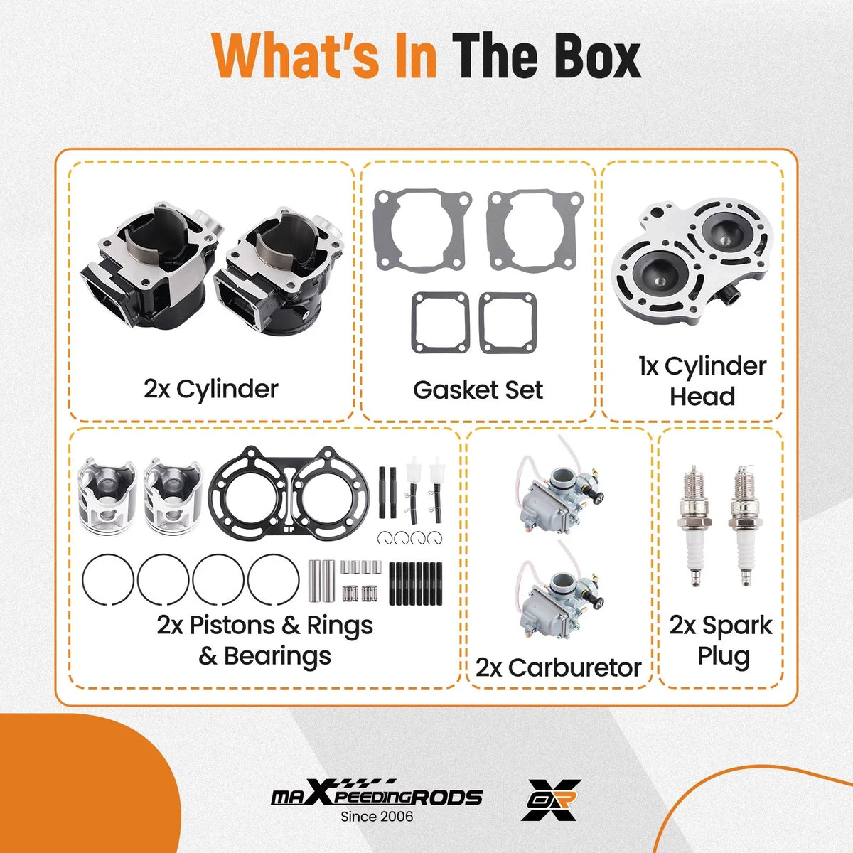 Carburetor Kit for Yamaha Banshee 350 (1987–2006)