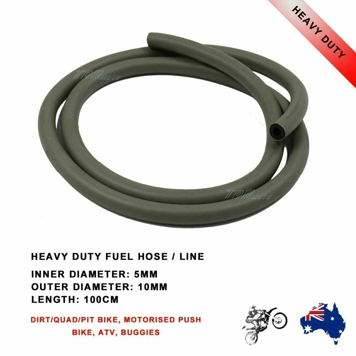 Fuel Line Hose for Atomik Pitpro Thumpstar DHZ Petrol Quad Dirt (1M)