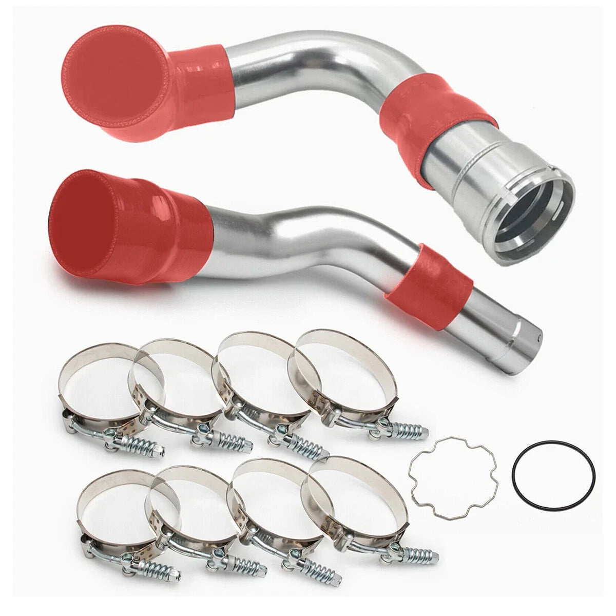Cold & Hot Side Intercooler Pipe Boot Kit for Ford 6.7L Diesel Powerstroke (2011–2016)