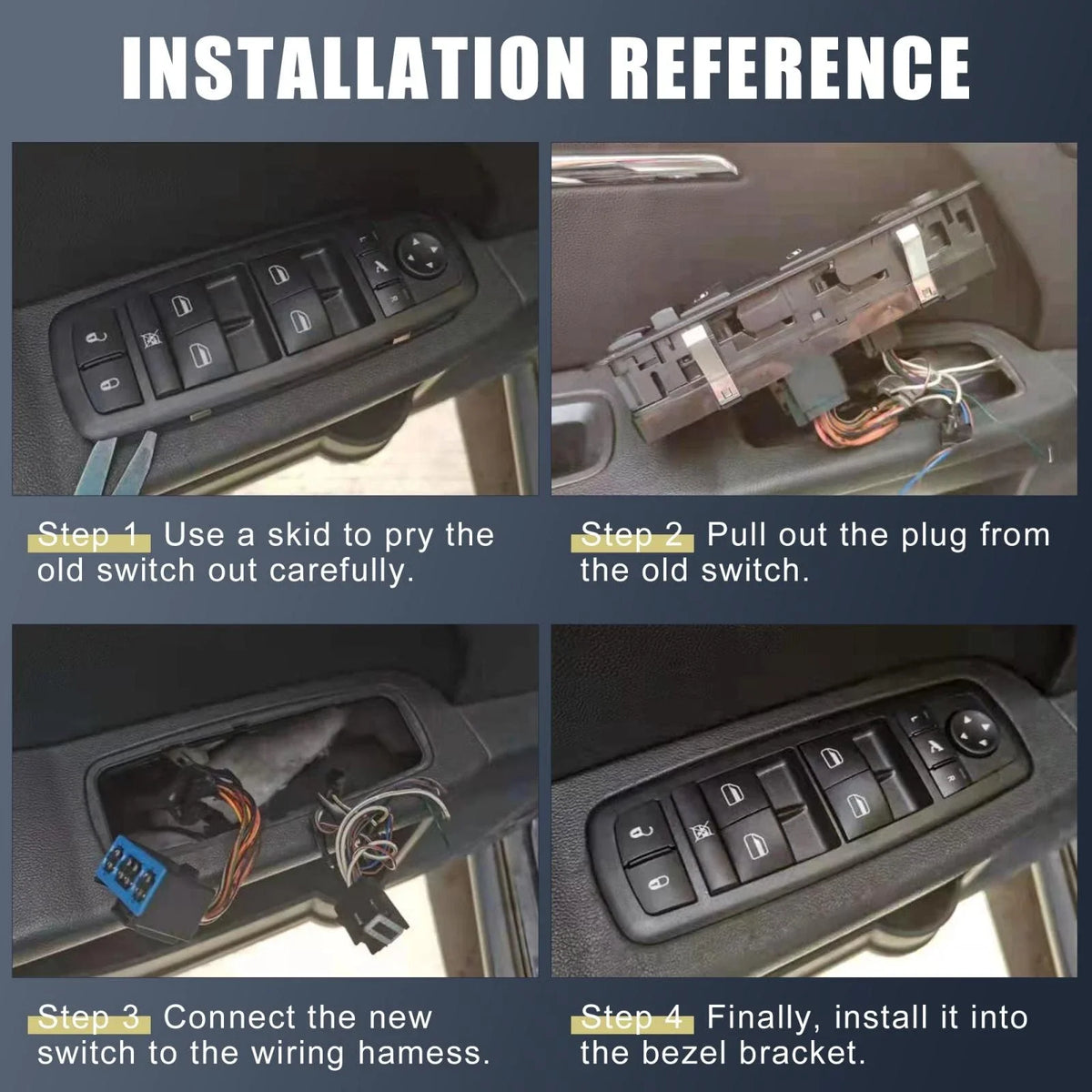 Power Window Switch for Hyundai Santa Fe (2001–2006) 93580-26100