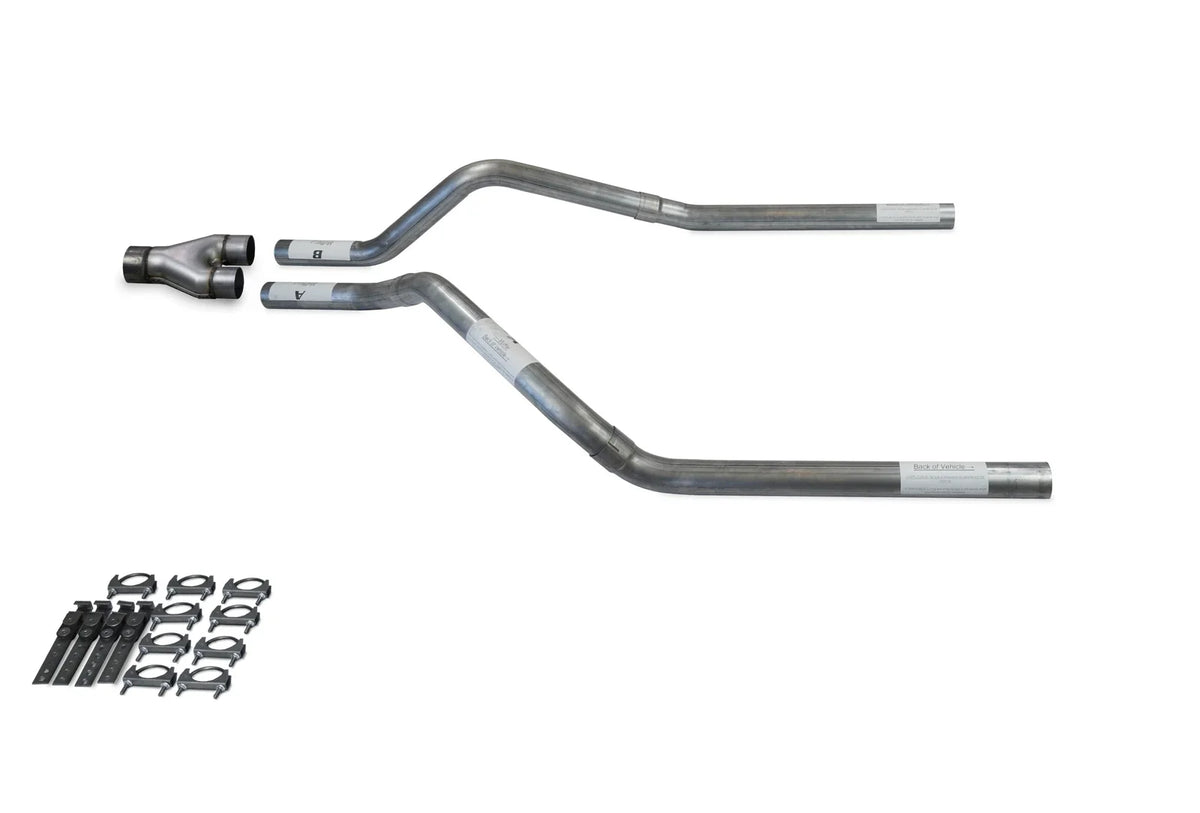 2.5" Dual Exhaust Kit Y Pipe for Chevy Blazer (1995–1999)
