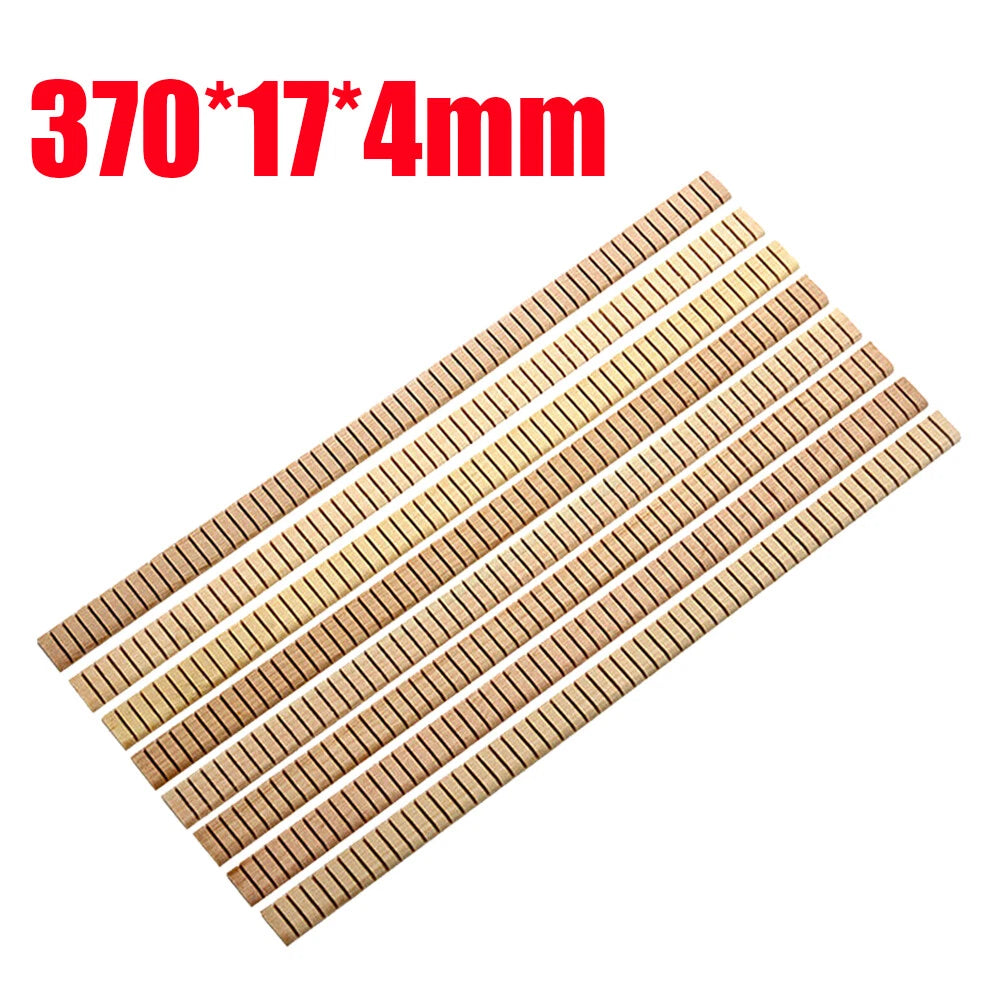 50x Guitar Strip Kerfing for Luthier Binding (370x17x4mm)