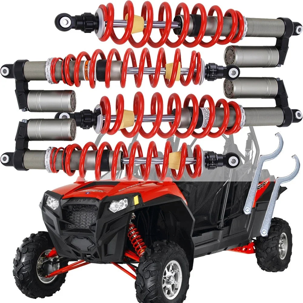Adjustable Full Set Shocks Absorbers for Polaris RZR 800 S (2009–2014)