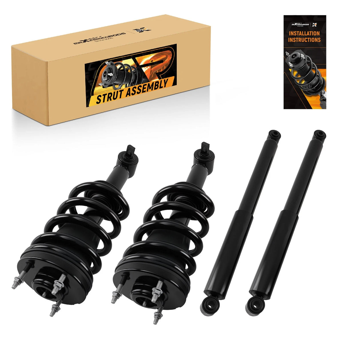 Front Struts Rear Shocks for Avalanche Tahoe Suburban 1500 Yukon (2007–2014)