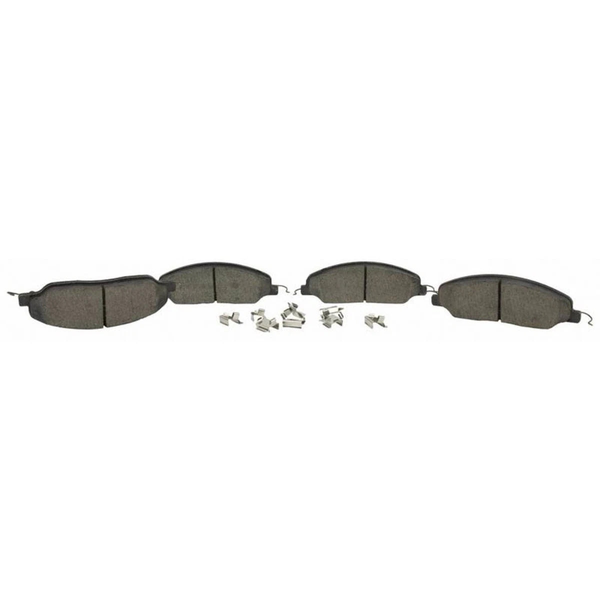 2X Brake Pad Set Front for Ford Mustang (2005–2014) BR1081B