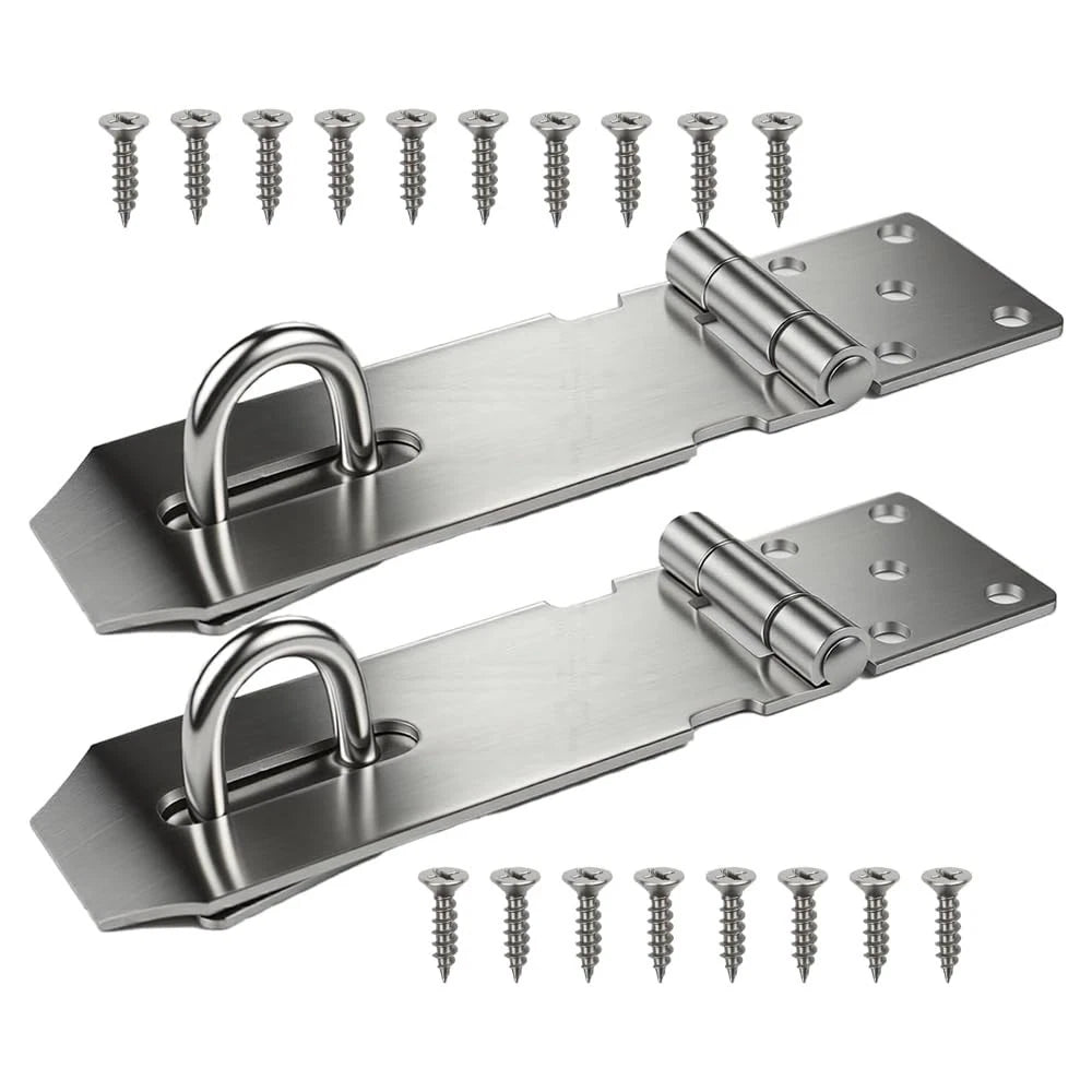 2X 5 Inch Door Locks Hasp Latch for Automotive Applications