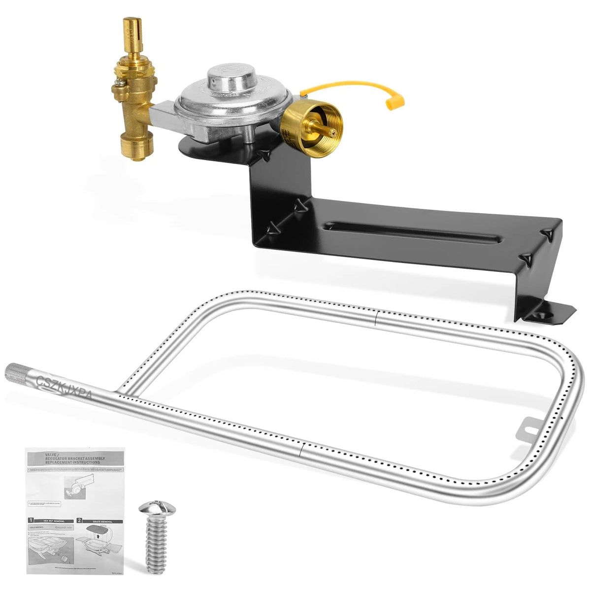 Gas Grill Regulator Burner Tube Kit for Weber Q200 Q220