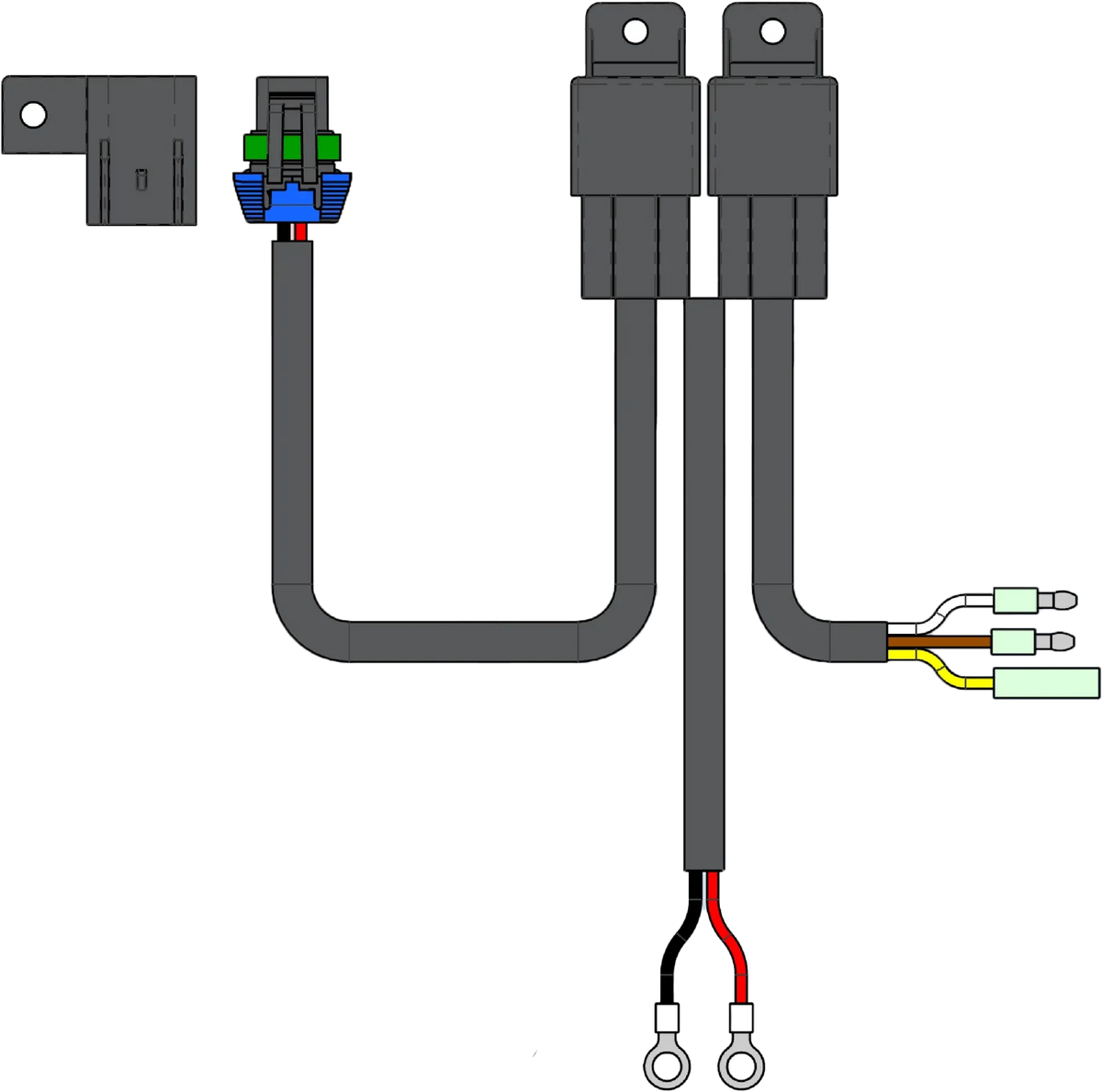 KFI Pro V Plow System for (ACT-HAR)