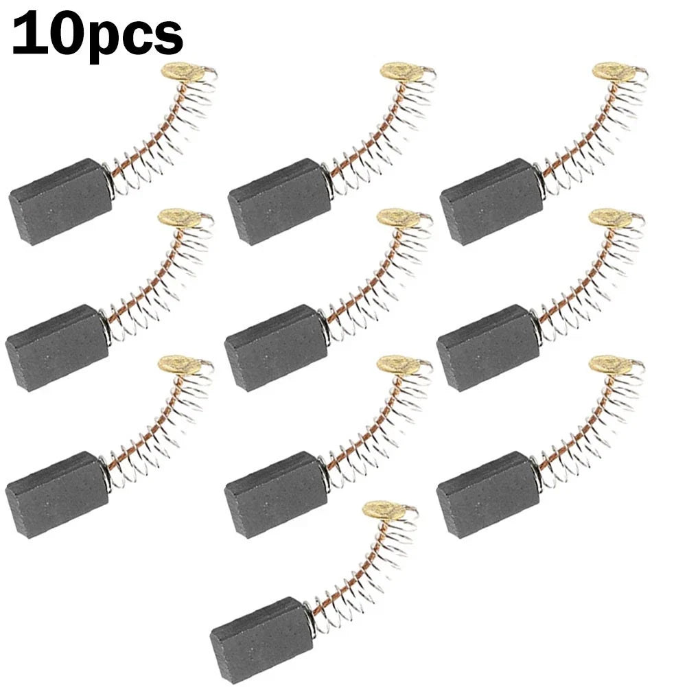 10pcs Electric Drill Motor Springs Carbon Brushes for