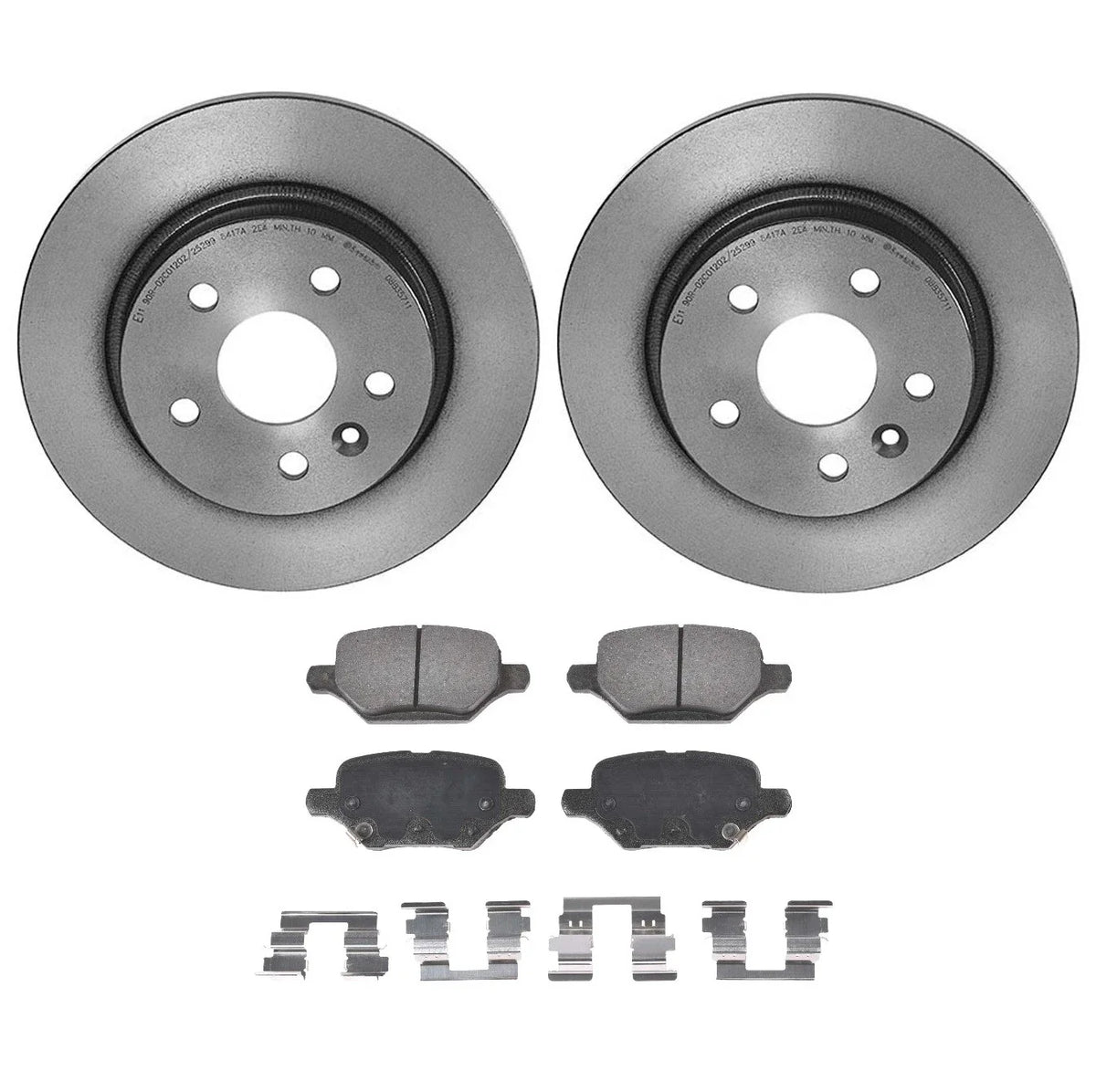 Brembo Rear Brake Kit for Buick Encore, Chevy Trax (2013–2021)
