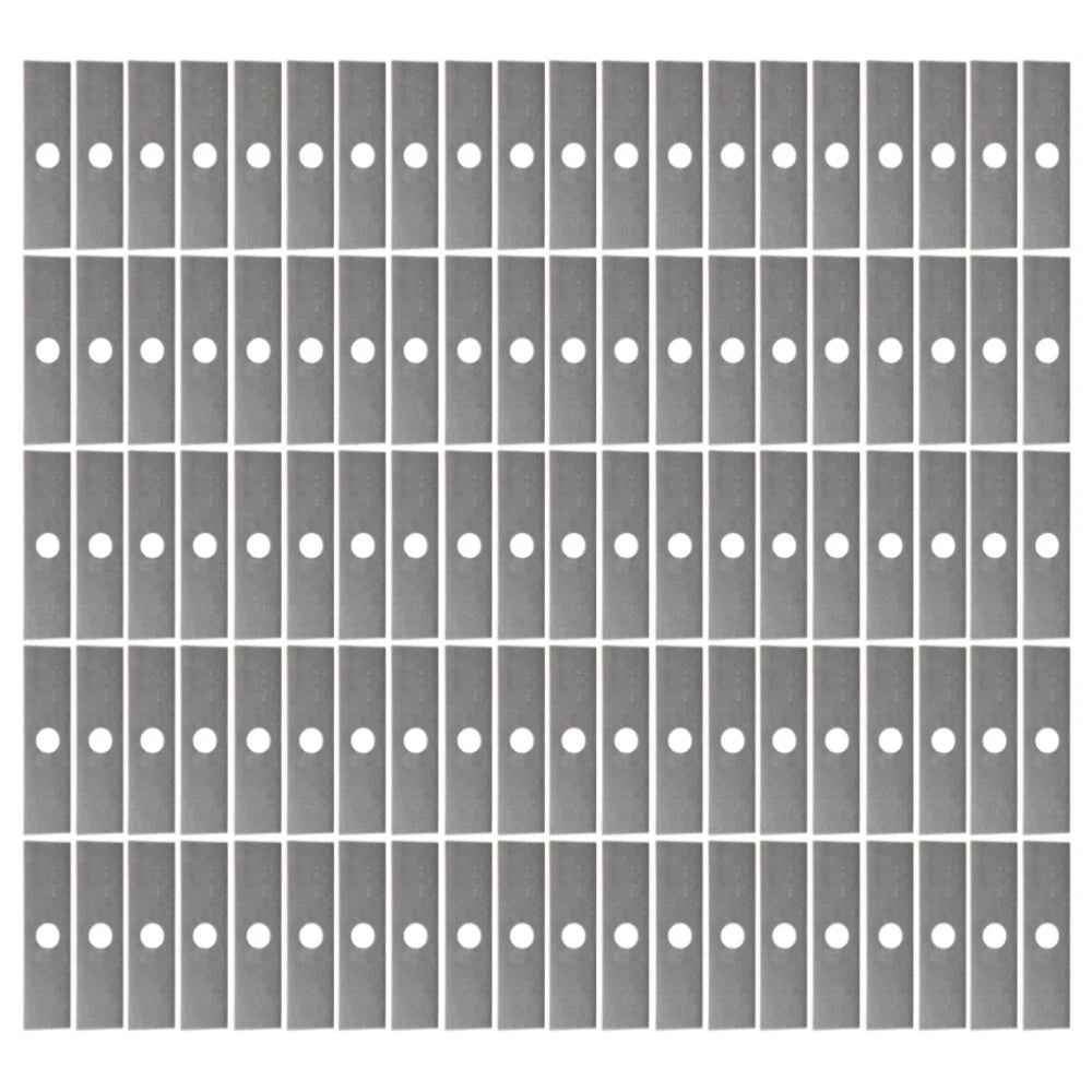 Set of 100 Mower Blades 8"x2" for Echo, Ryobi