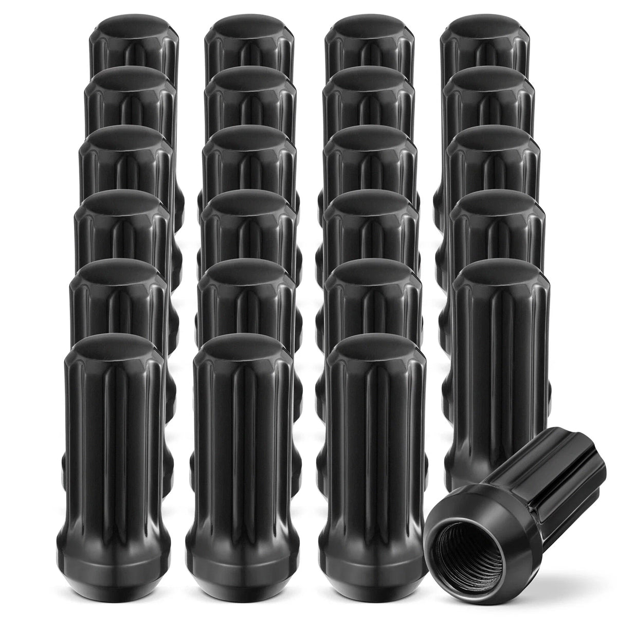 Set of 24 Spline Lug Nuts for Chevrolet Blazer (2019–2021)