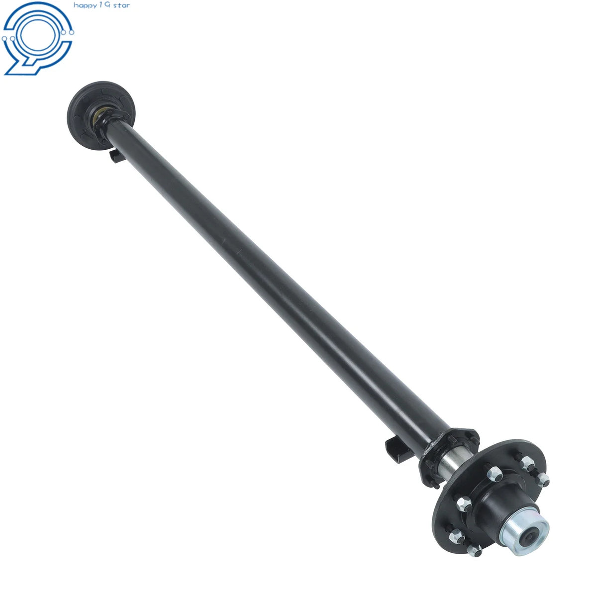 7000lbs Trailer Axle 8 Lug 6.5" Hub Face 58" 70" Spring Center