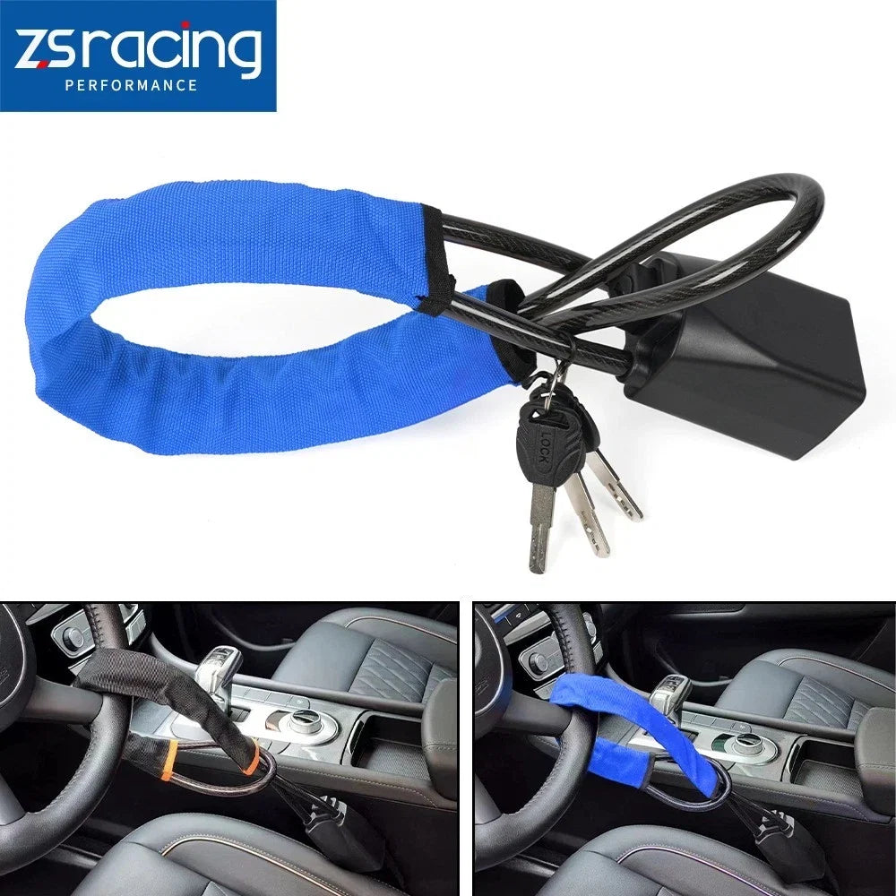 Steering Wheel Lock for Universal Fit Car Truck SUV Auto Security System