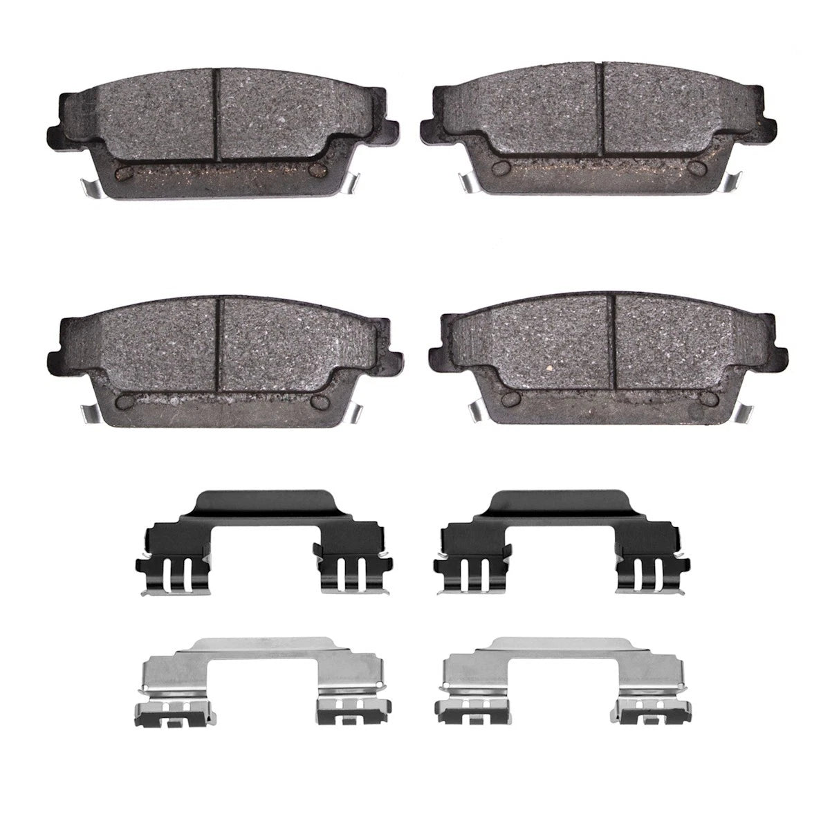 2X Brake Pad Set for Cadillac SRX (2004–2009) 2552-1020-01