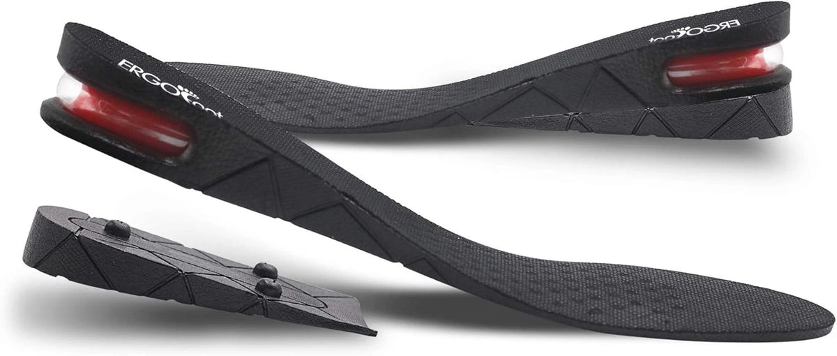 Height Increase Insoles for Men Women (Adjustable, Invisible)