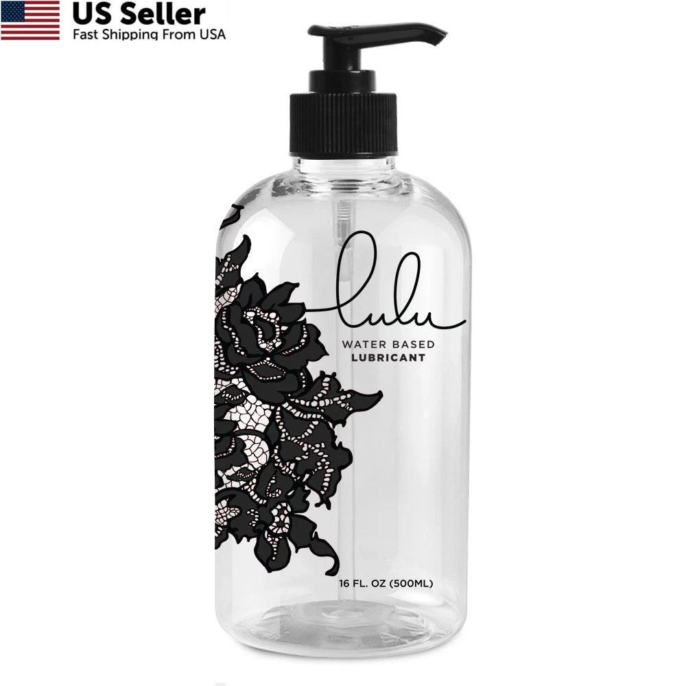 Natural Water Based Personal Lube 16 Fl Oz for Adult Use