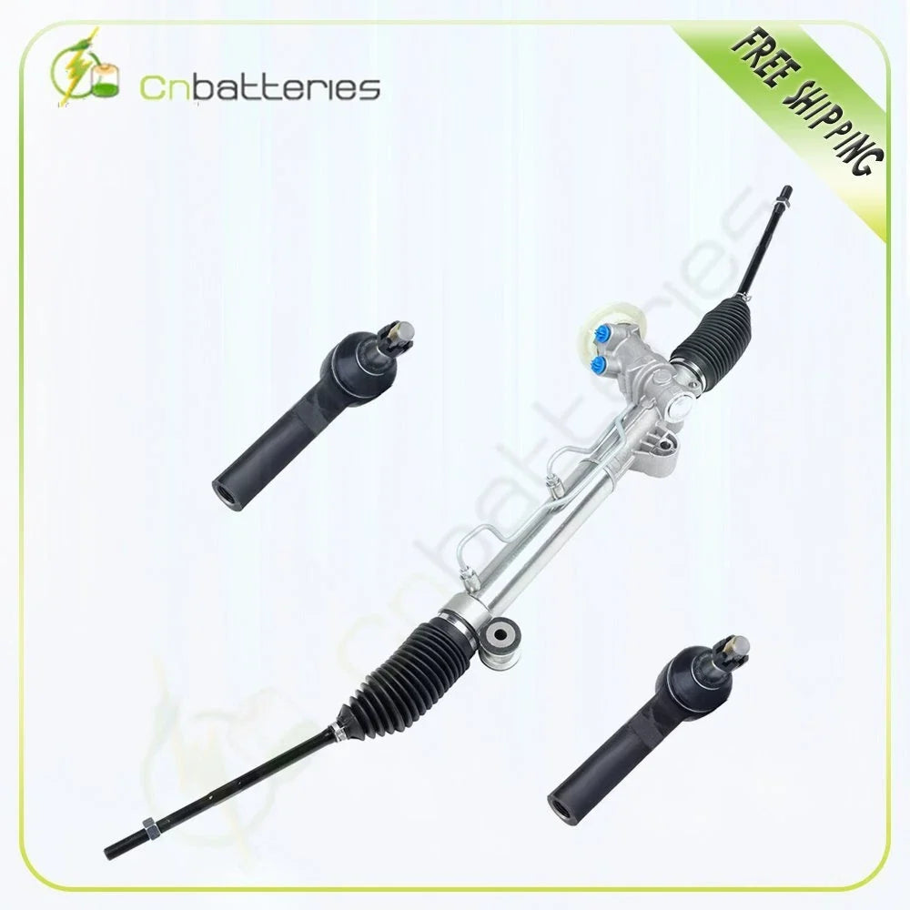 Complete Rack & Pinion Assembly & Outer Tie Rod End Links ES3459 for Buick