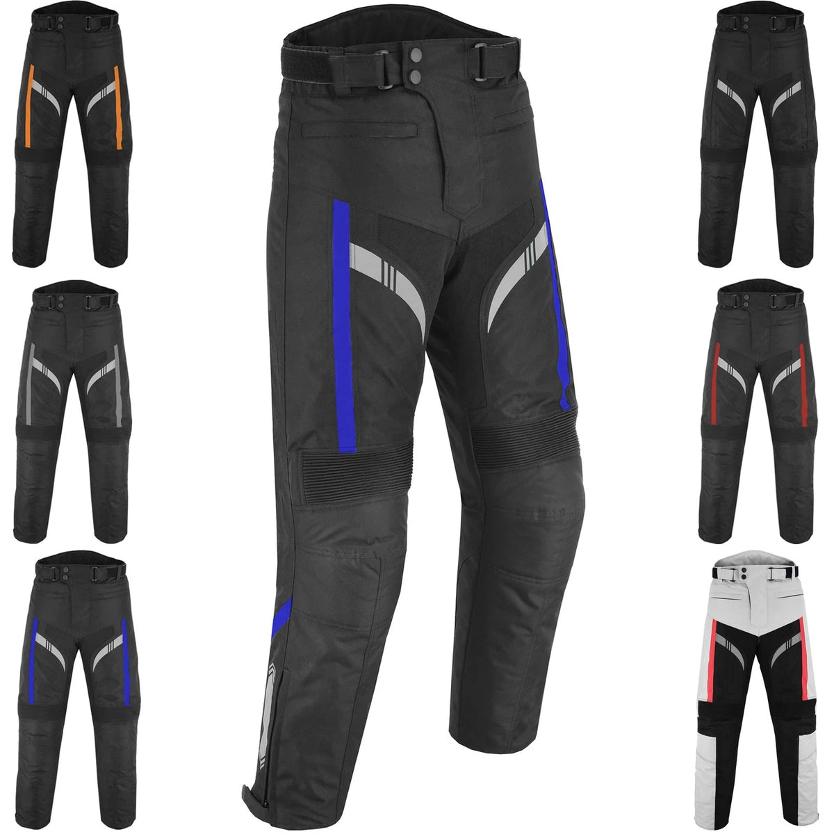 Waterproof Motorcycle Pants with Removable Protectors for Biking (30)