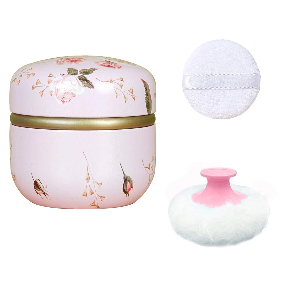 Body Powder Puff and Container for Women (2023)