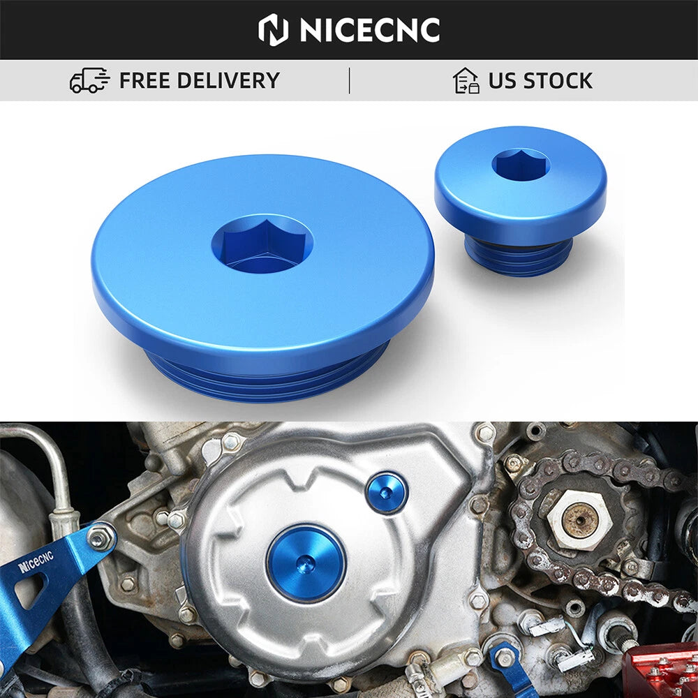 CNC Engine Plugs Covers Bolts for Yamaha TTR125/L (2000–2003, 2008–2020)