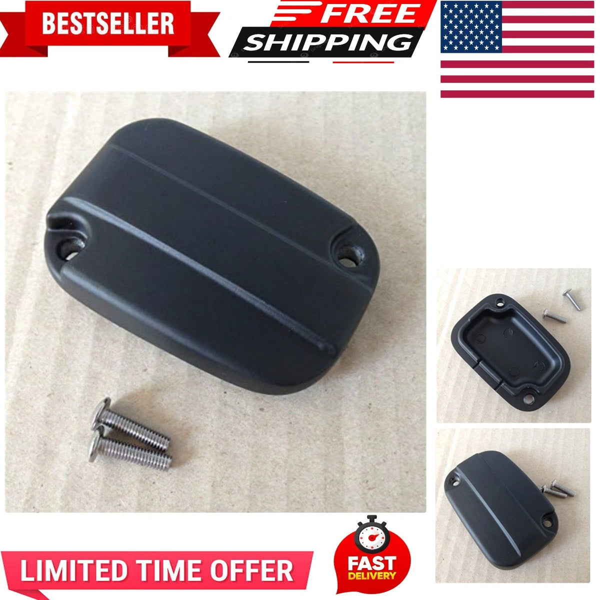 Front Brake Fluid Reservoir Cap for Harley Electra Glide (2007–2012)