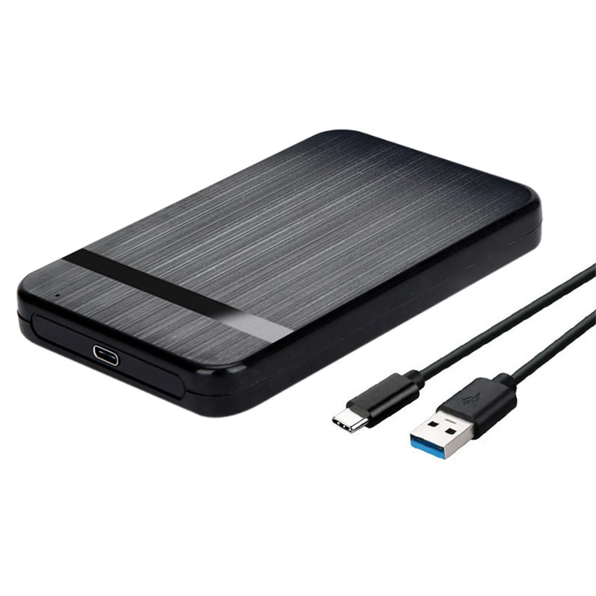 USB-C 3.1 Enclosure for 2.5 Inch SATA Hard Drive (External SSD Case)