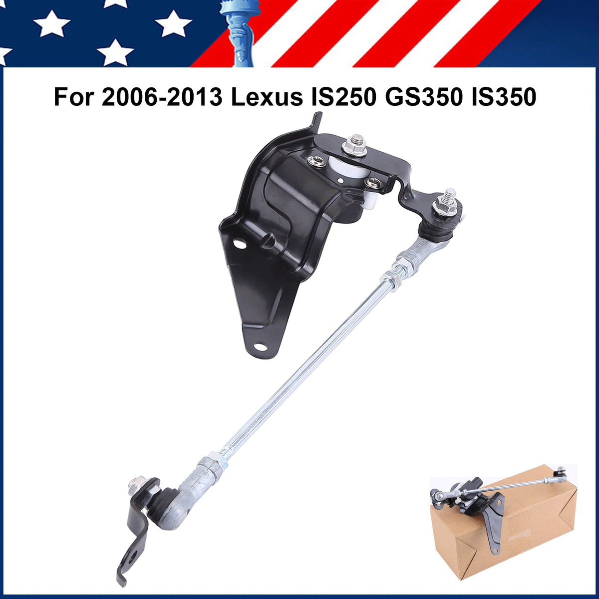 Front Ride Height Level Sensor for Lexus IS250 GS350 IS350 (2006–2013)