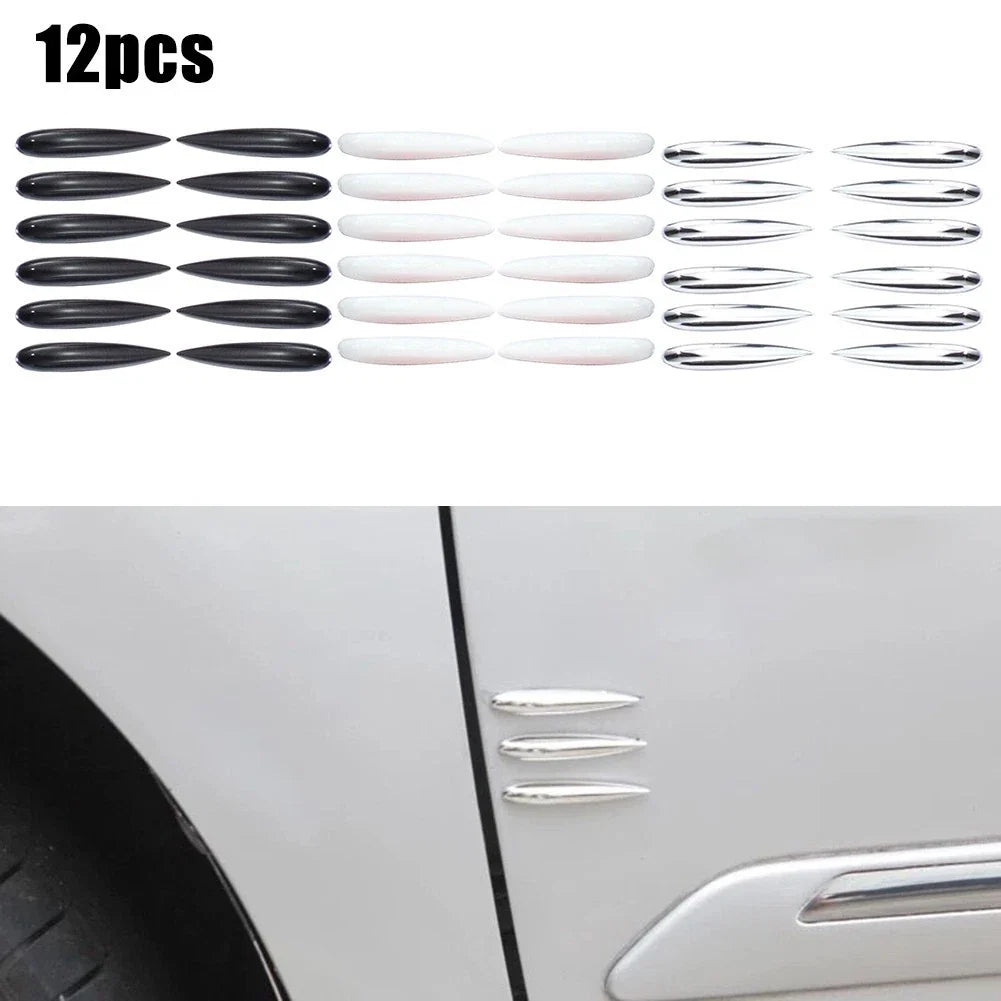 12PCS Bumper Guard Trim Strip for Car Protection