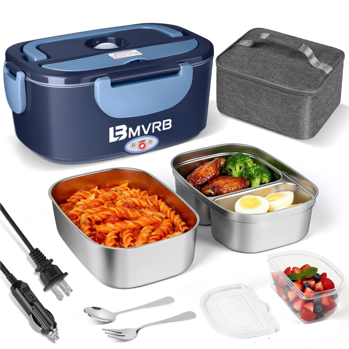 Electric Lunch Box for Adults (1.5L, 80W)