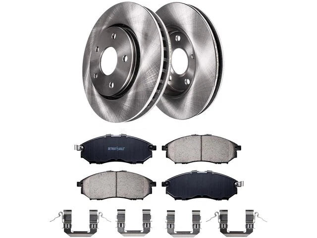 Brake Pad and Rotor Kit for Infiniti FX35 (2005–2012) 54176ZYGZ