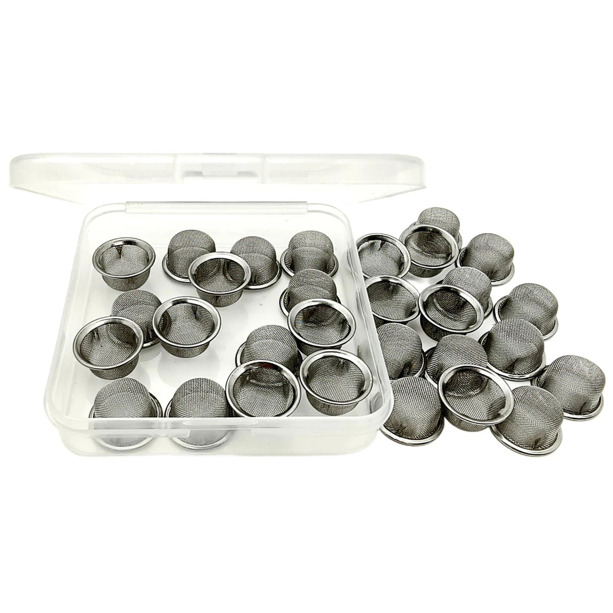 15pcs 0.5 Inch Pipe Screens for (0.5 Inch Diameter)