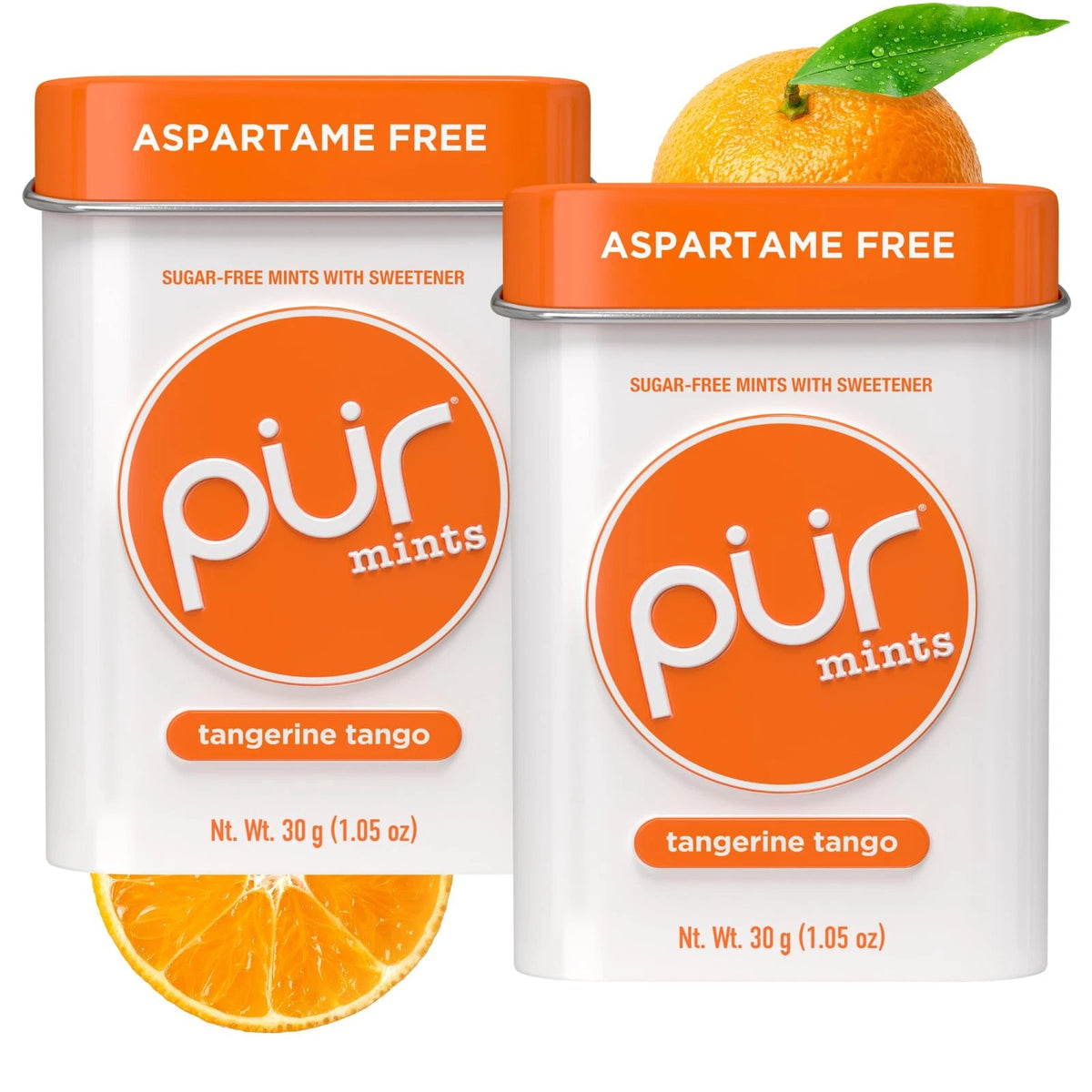 Pack of 2 PUR Mints Aspartame Free Sugar Free Vegan