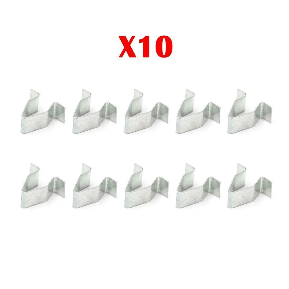 10pc Metal Trim Clips for Audi A4 B7 Avant (2004–2008)
