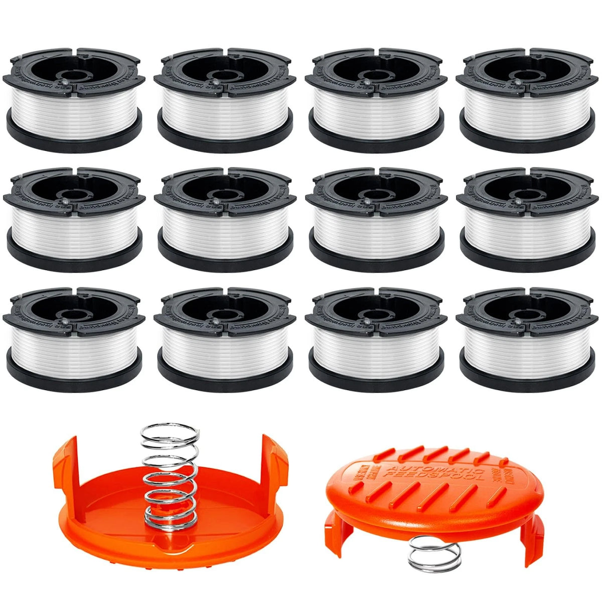 12 Pack Weed Eater String Spools for (Compatible)