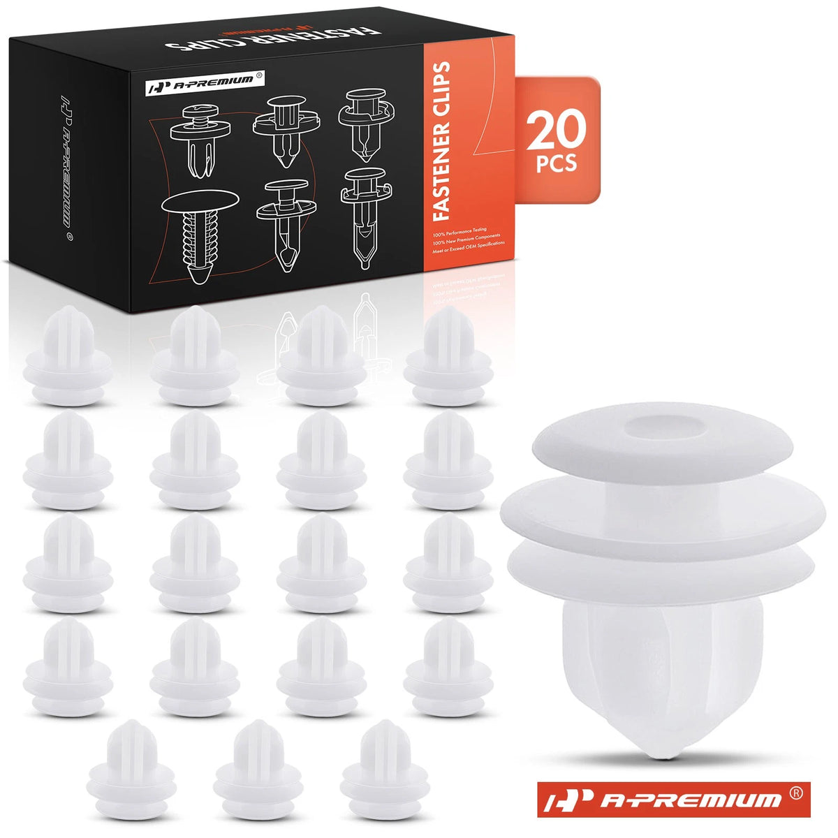 20pcs Garnish Moulding Clip Retainers for Subaru Toyota (20558)