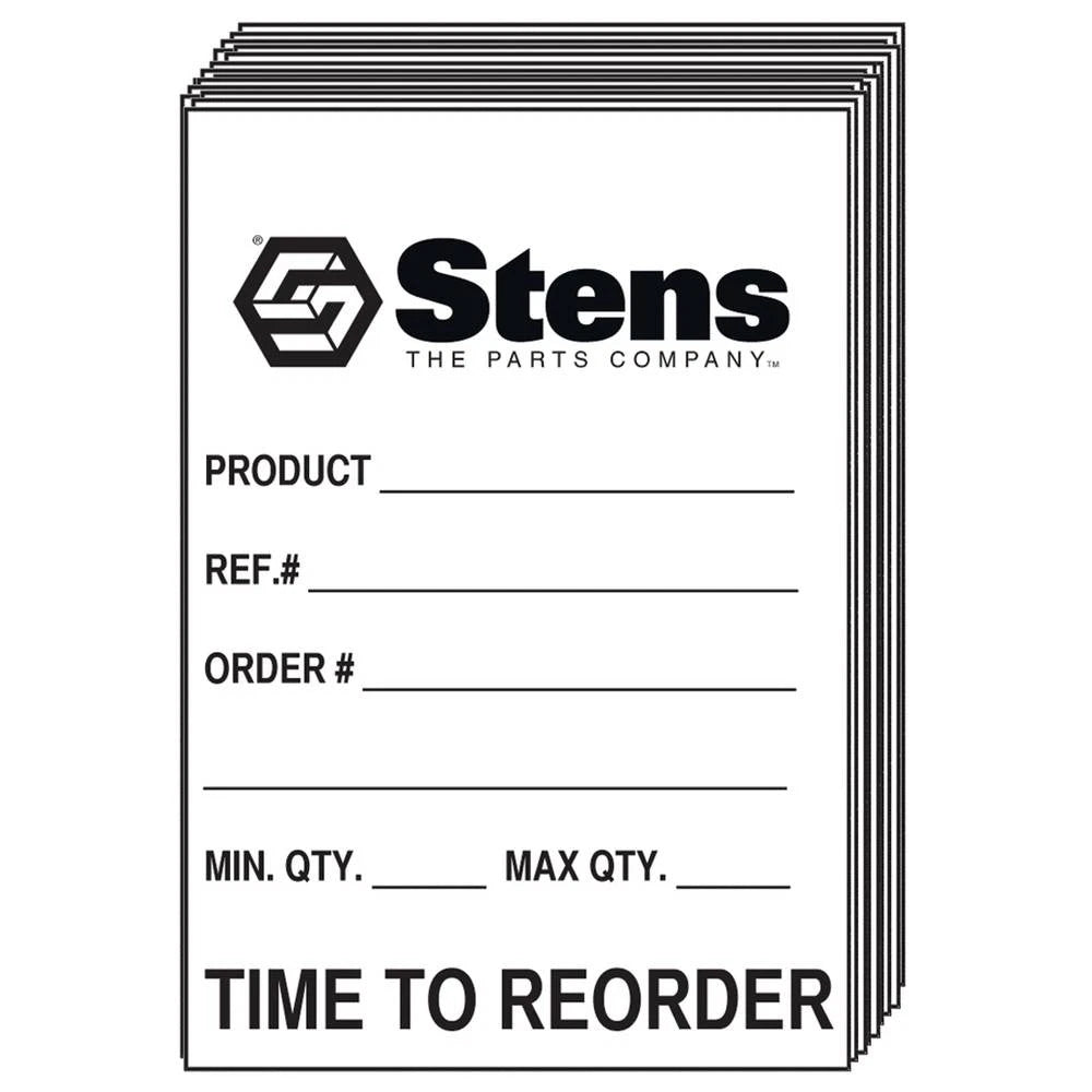 Time To Reorder Tag for (785-049)