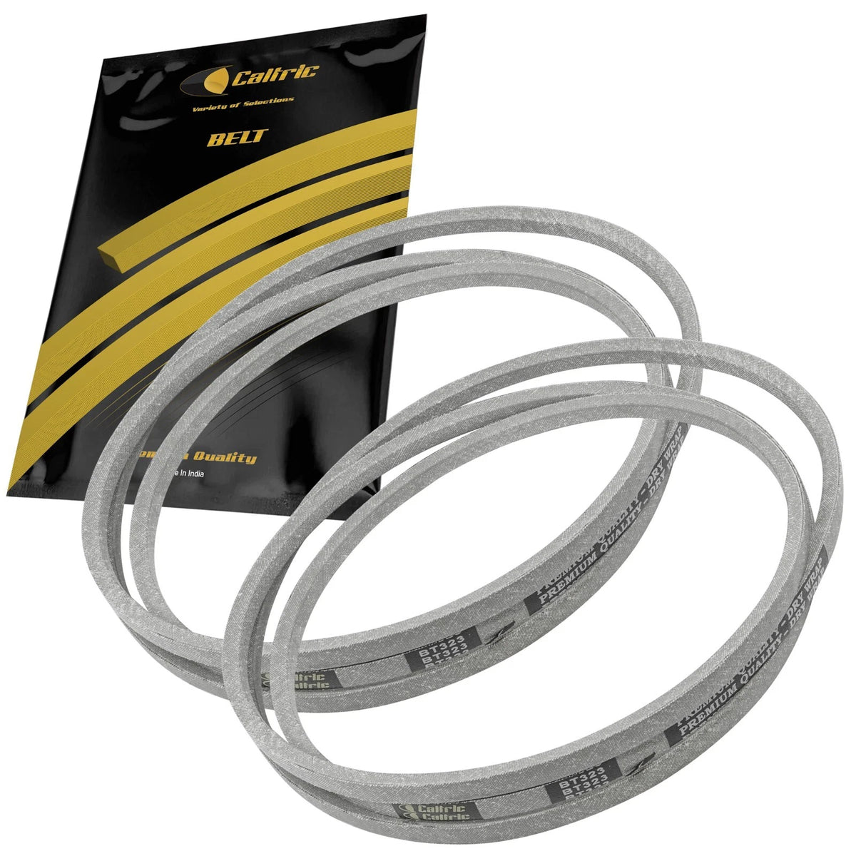 Mower Deck Drive Belt for John Deere D100 D105 D110 D120 (BT323+BT323 - GA)